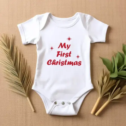 My First Christmas Onesie